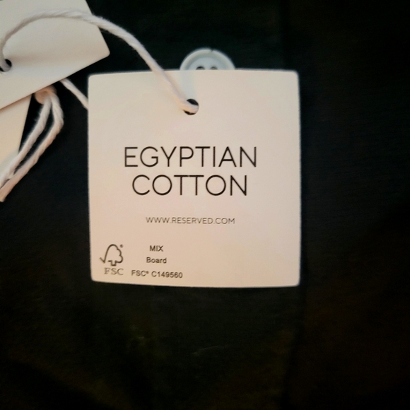 Men's Reserved Black Dress Shirt - Picture 4 of 4